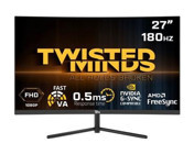 Twisted Minds TM27FHD180VA 180 Hz 0.5 ms 27 inç FHD Curved IPS HDMI Freesync G-Sync 1920x1080 px LED Monitör