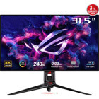 Asus ROG Swift PG32UQXR 160 Hz 1 ms 32 inç 4K UHD Flat Dokunmatik IPS HDMI Freesync 3840x2160 px LED Monitör