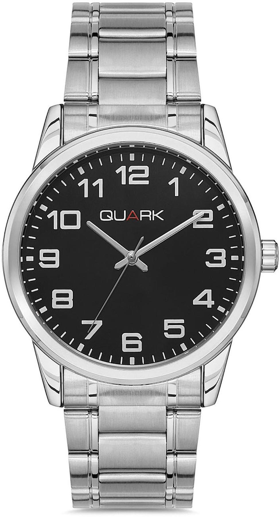 Quark QM-V001D-1A 38 mm Çelik Kordon Analog Kol Saati