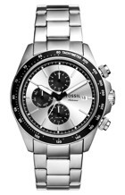 Fossil FBQ2873 Takvimli 42 mm Çelik Kordon Analog Erkek Kol Saati