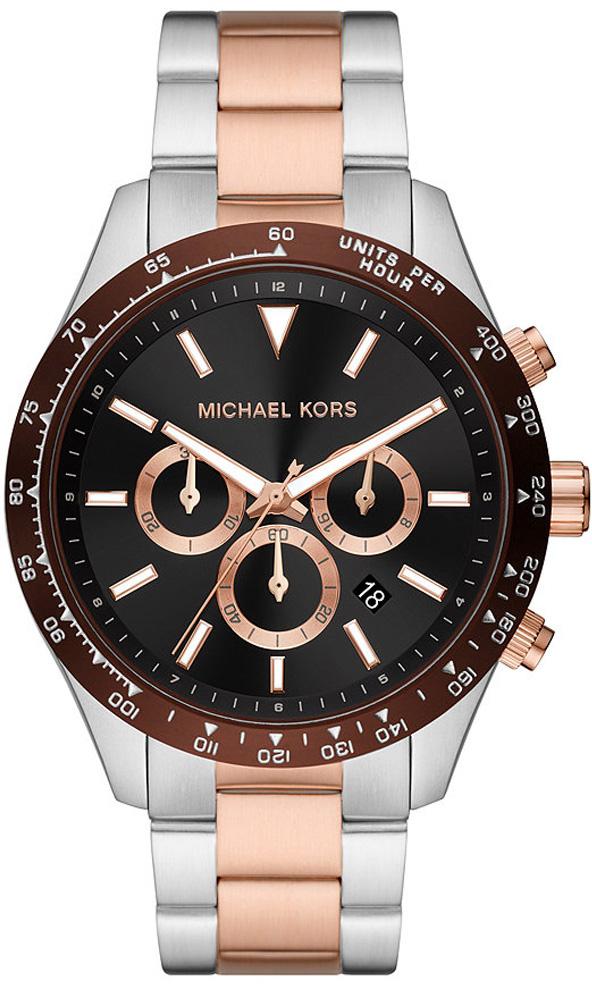 Michael Kors MK8913 Takvimli 45 mm Bakır-Çelik Kordon Analog Erkek Kol Saati