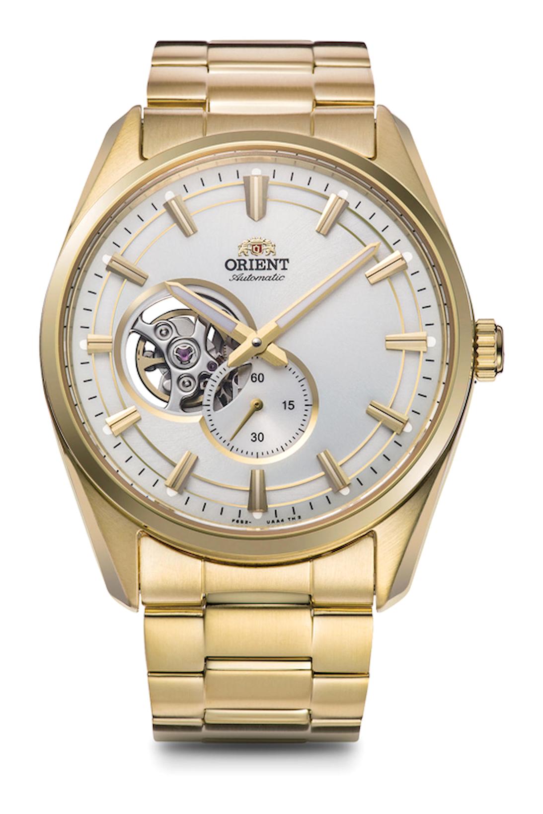 Orient RA-AR0007S10B 41 mm Altın Çelik Kordon Analog Erkek Kol Saati