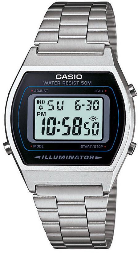 Casio B640WD-1AVDF Takvimli 35 mm Çelik Kordon Dijital Kol Saati