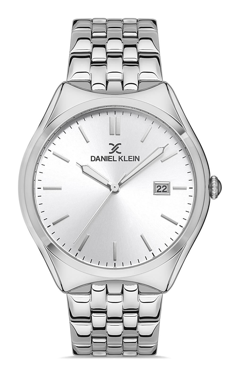 Daniel Klein DKE.1.10024.1 Takvimli 42 mm Çelik Kordon Analog Erkek Kol Saati