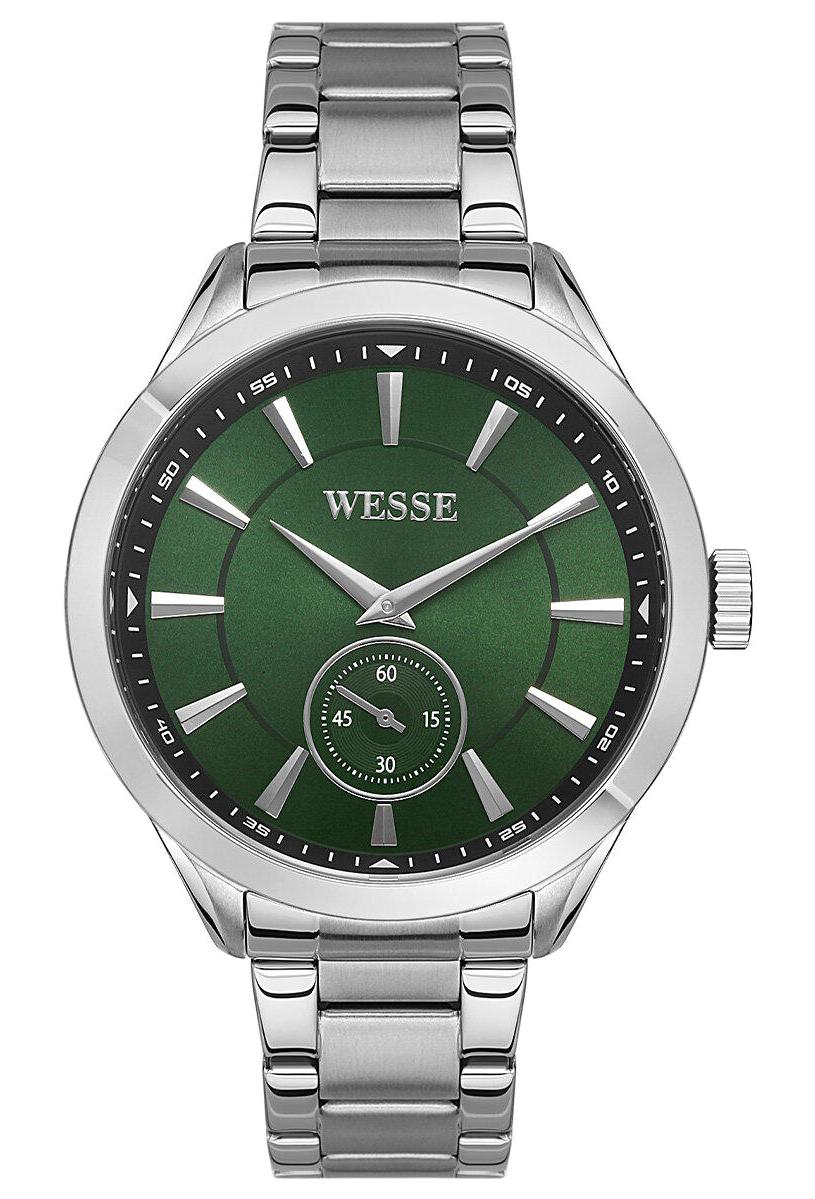 Wesse WWG207503 Pusulalı 44 mm Çelik Kordon Analog Erkek Kol Saati