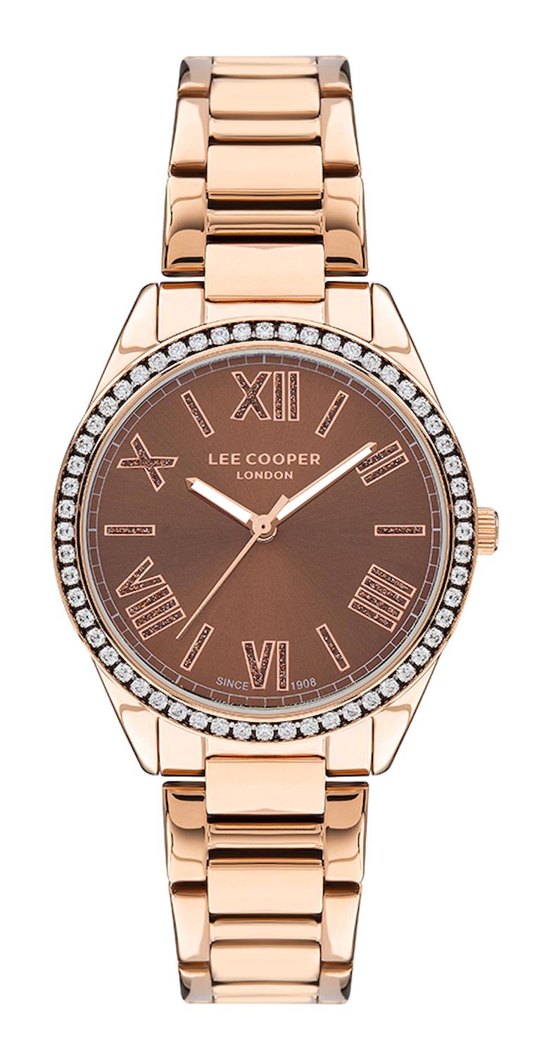 Lee Cooper LC07435.460 Rose Gold Çelik Kordon Analog Kol Saati