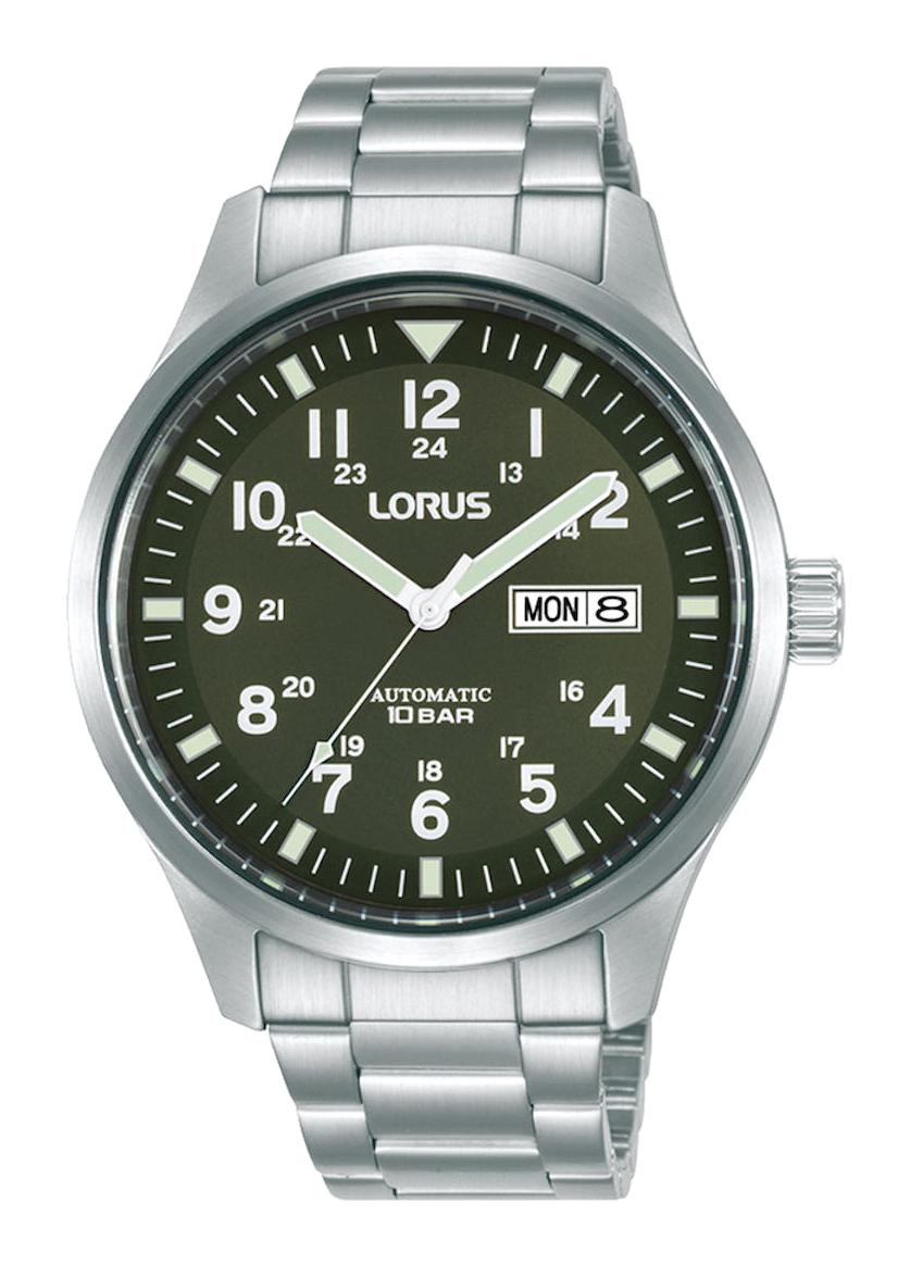 Lorus RL407BX9 Takvimli Çelik Kordon Analog Erkek Kol Saati