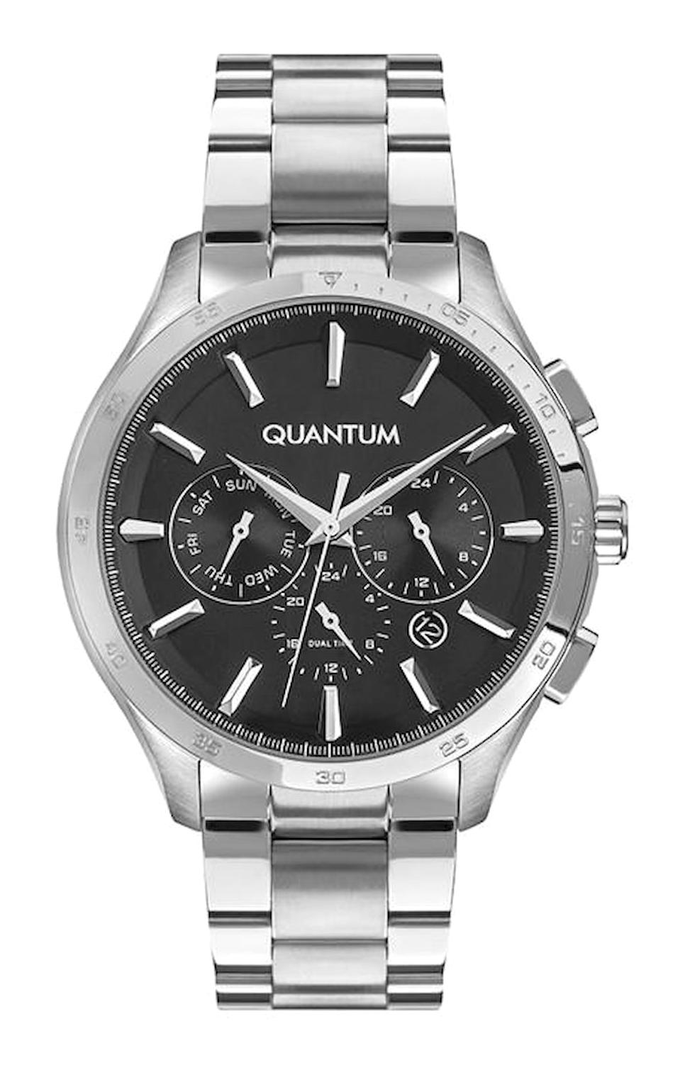 Quantum PWG1009.350 Takvimli 44 mm Çelik Kordon Analog Erkek Kol Saati