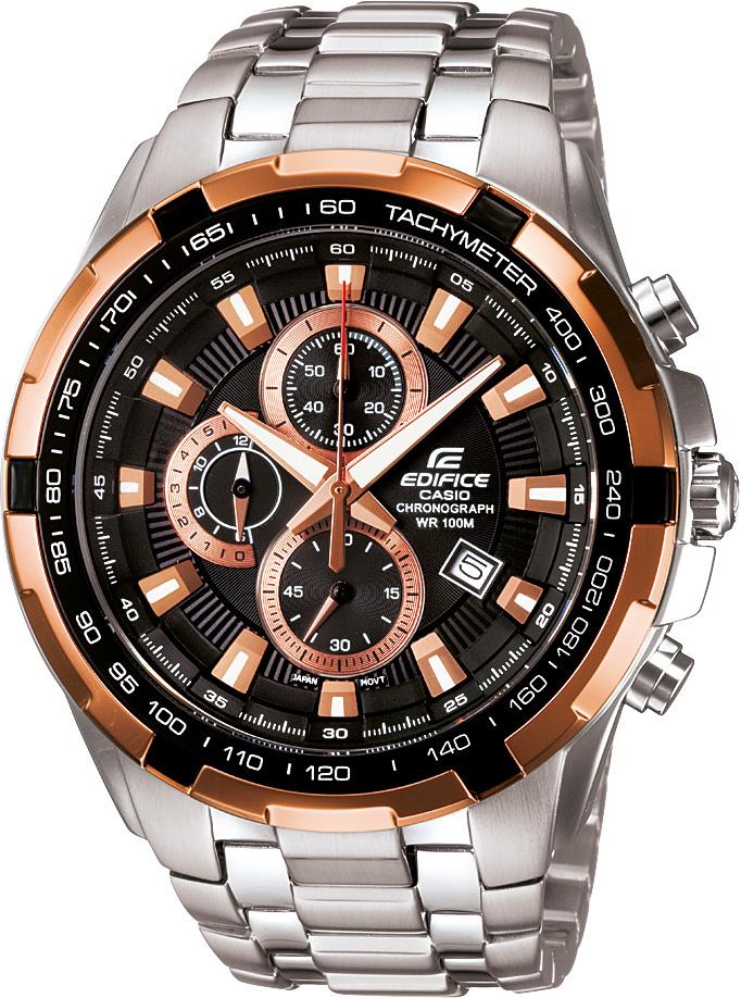 Casio EF-539D-1A5VUDF Takvimli 48.5 mm Çelik Kordon Analog Kol Saati