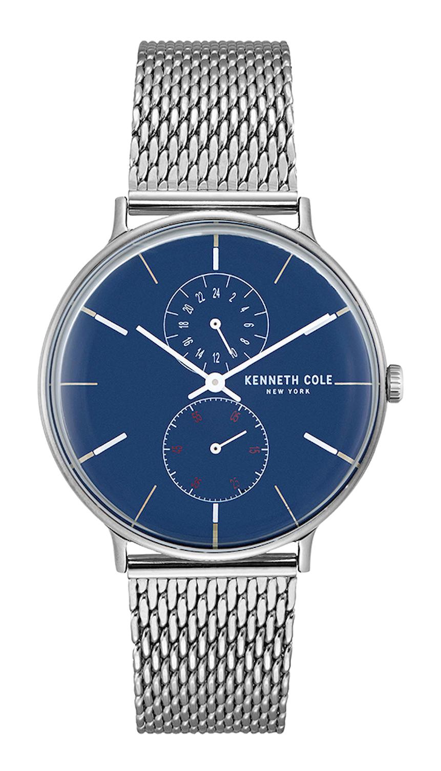 Kenneth Cole KC15188007 Takvimli Çelik Kordon Analog Erkek Kol Saati