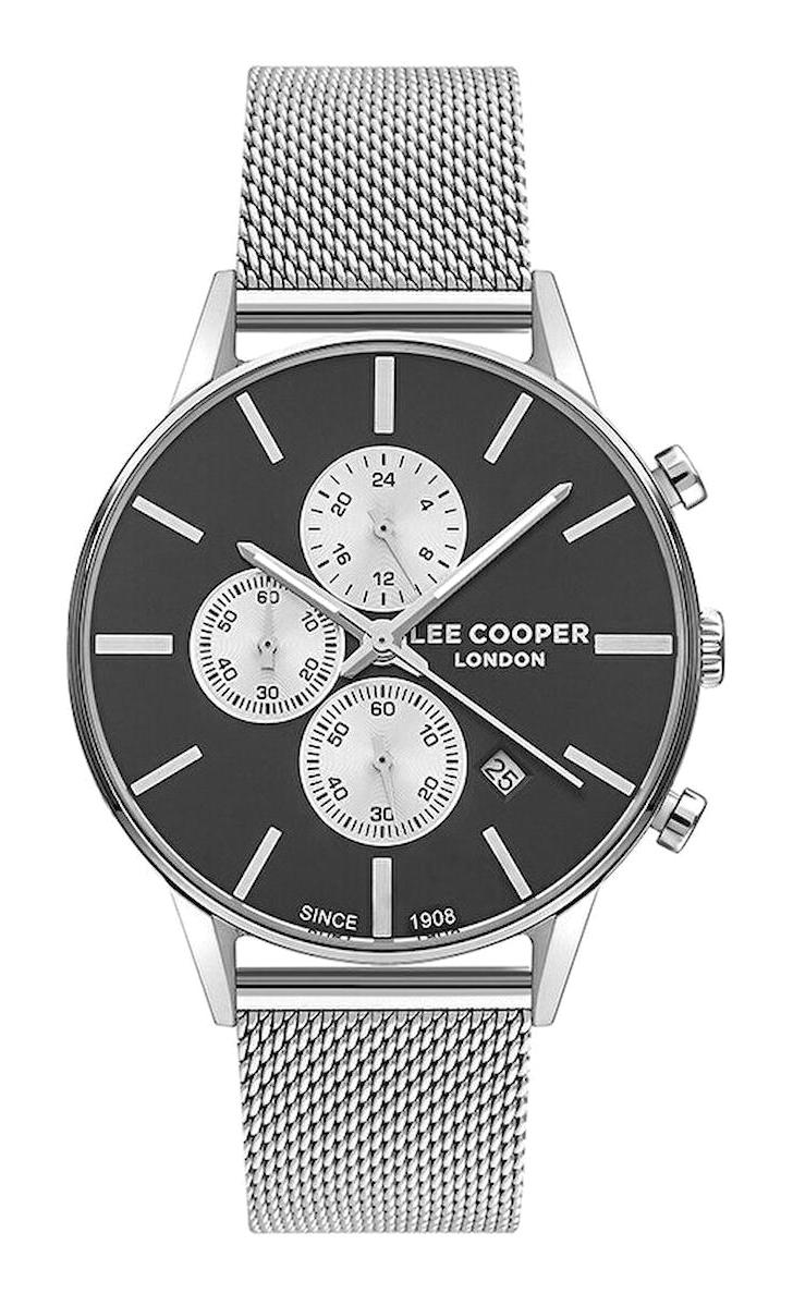 Lee Cooper LC07687.350 Takvimli Çelik Kordon Analog Kol Saati