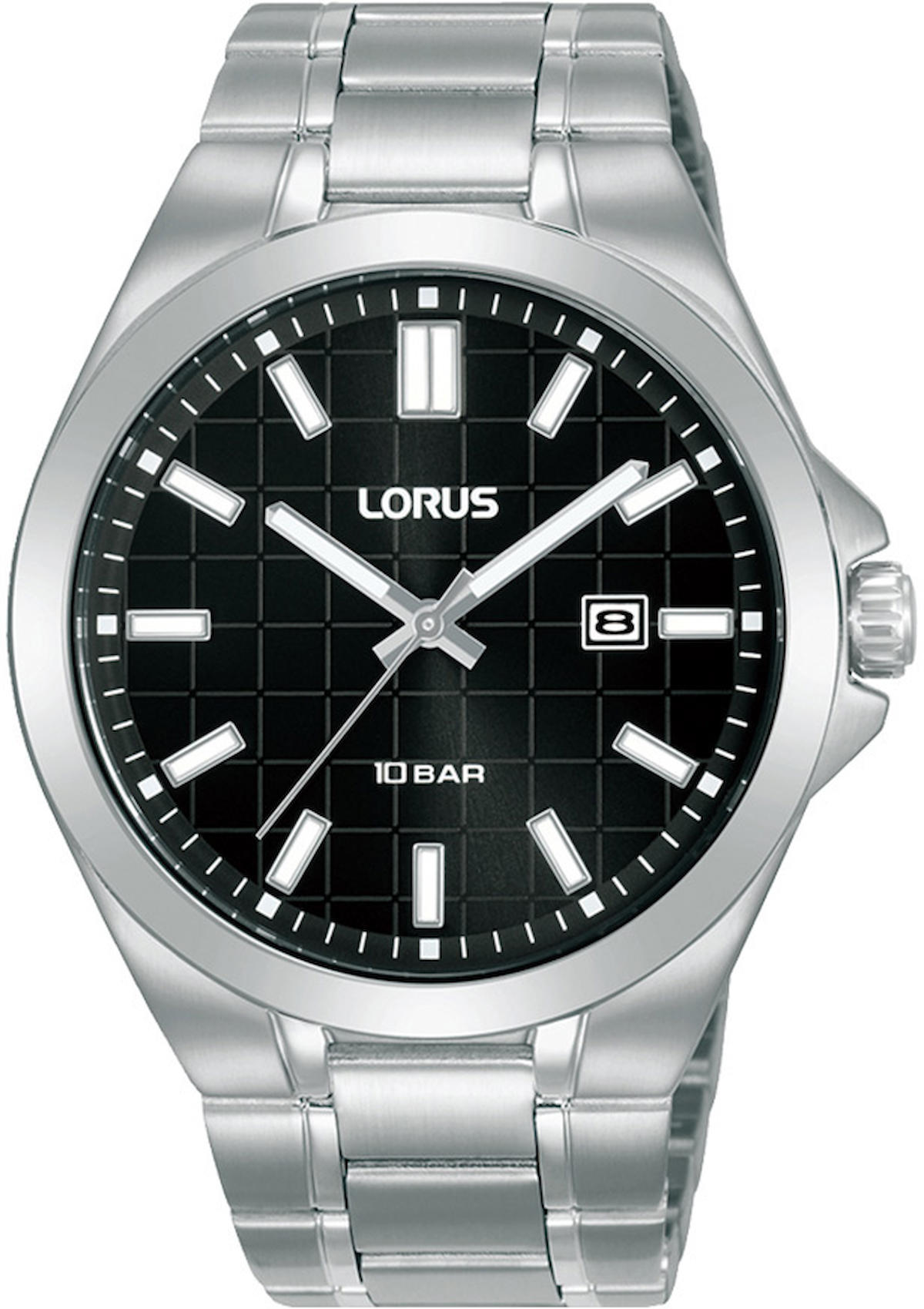 Lorus RH955QX9 Takvimli 42 mm Çelik Kordon Analog Erkek Kol Saati