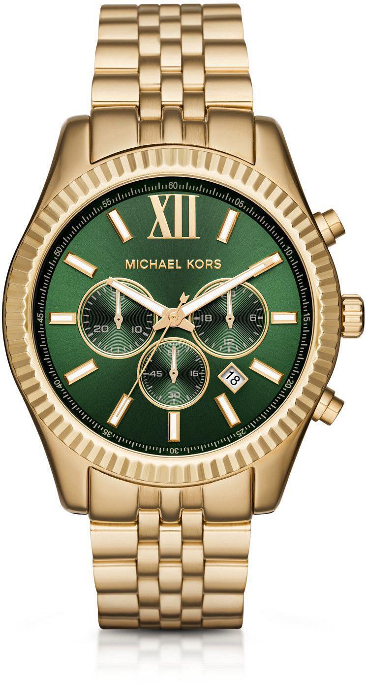 Michael Kors MK8446 Takvimli 44 mm Altın Metal Kordon Analog Erkek Kol Saati