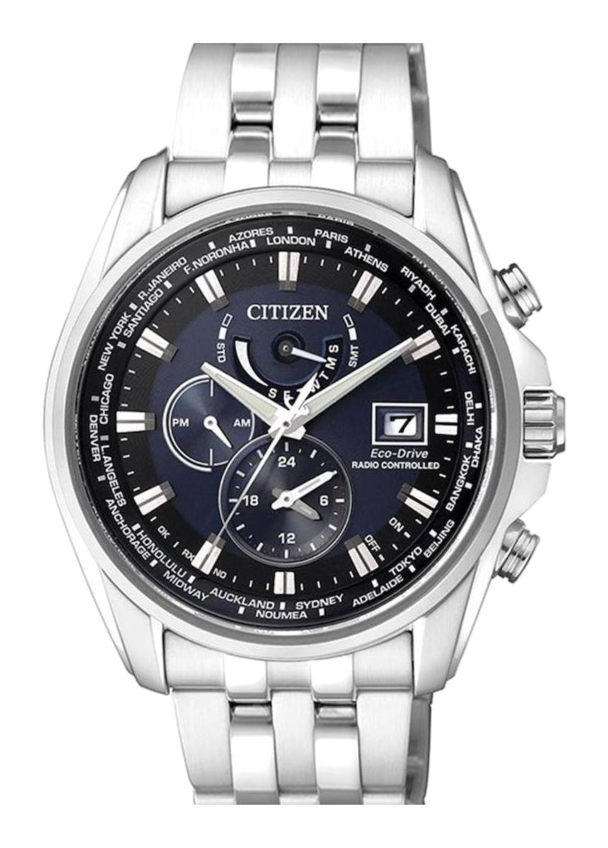 Citizen AT9030-55L Takvimli Çelik Kordon Analog Erkek Kol Saati