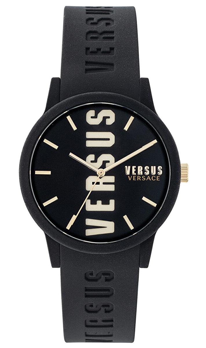 Versace VRSS-VSPKN0221 44 mm Siyah Silikon Kordon Analog Erkek Kol Saati