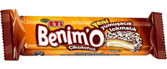 Eti Benimo Lokmalık Çikolatalı Bisküvi 18x72 gr