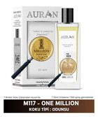 Auran M117 EDP Odunsu-Oryantal Erkek Parfüm 50 ml