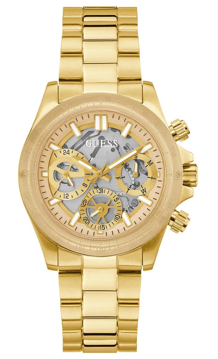 Guess GUGW0557L1 Takvimli 39 mm Altın Çelik Kordon Analog Kadın Kol Saati