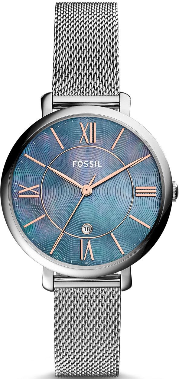 Fossil ES4322 36 mm Gri Çelik Kordon Analog Kadın Kol Saati