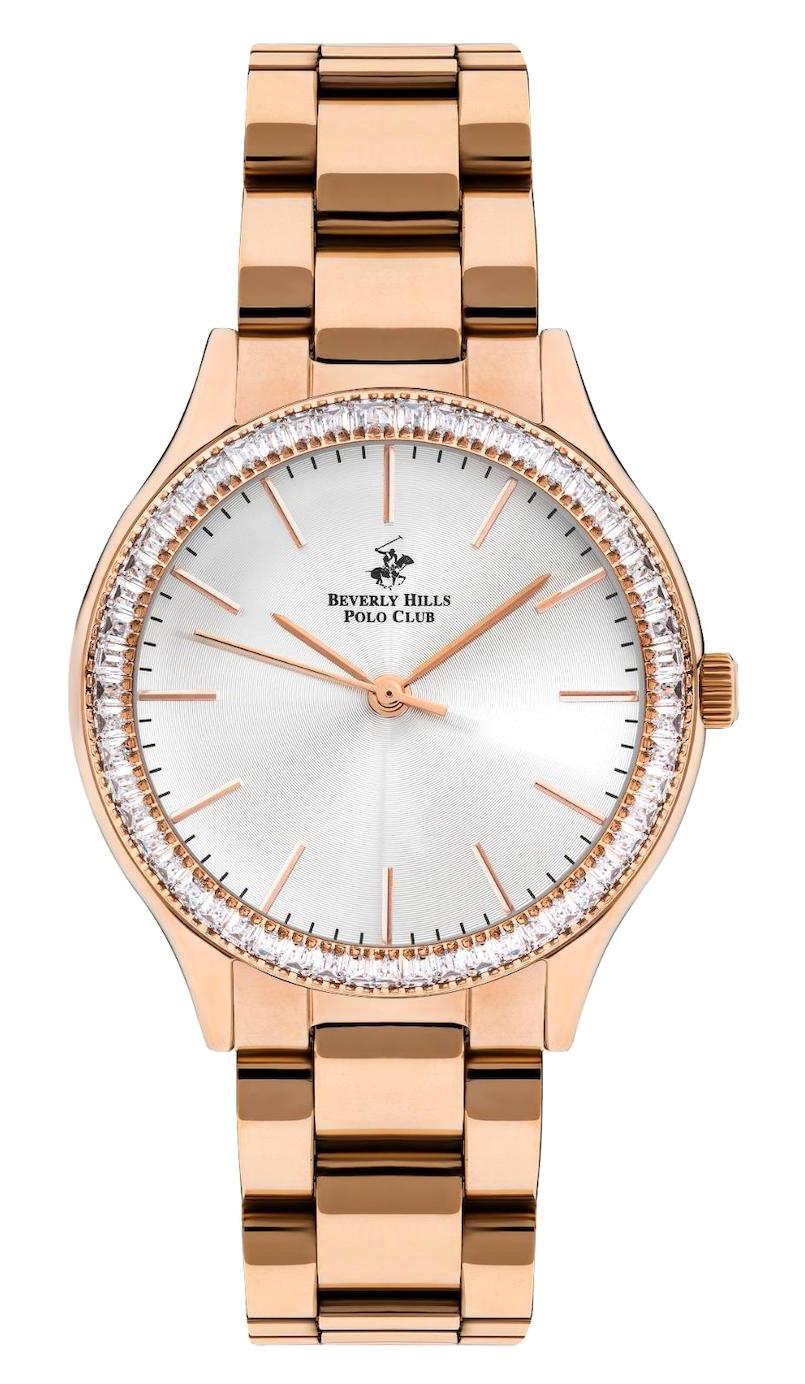 Beverly Hills Polo Club BP.3166C.430 31-34 mm Rose Gold Çelik Kordon Analog Kadın Kol Saati