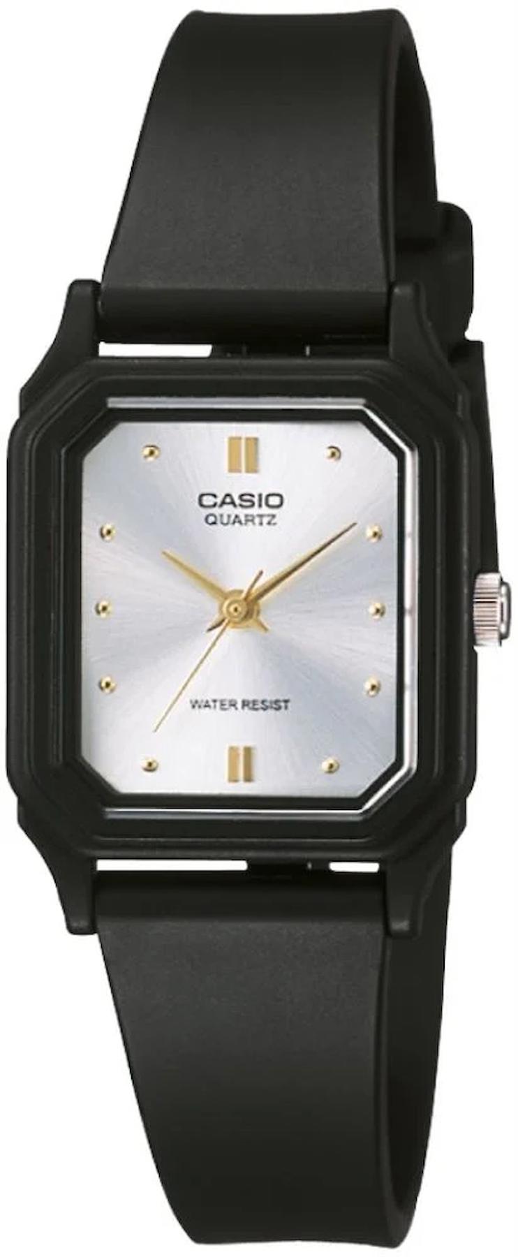 Casio LQ-142e-7adf 22.5 mm Siyah Silikon Kordon Analog Kadın Kol Saati