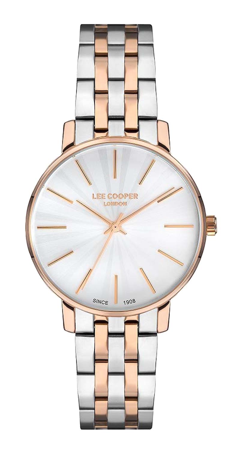 Lee Cooper LC07338.530 40 mm Rose Gold Plastik Kordon Analog Kadın Kol Saati