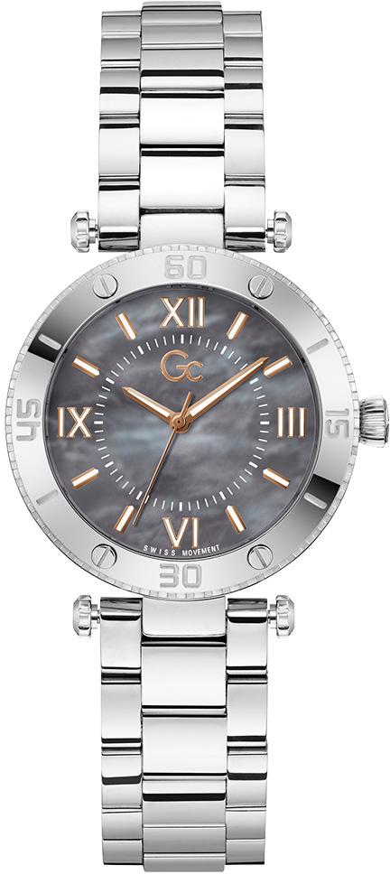 Guess GCZ05001L5MF 34 mm Gri Çelik Kordon Analog Kadın Kol Saati