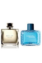 Oriflame Eclat Homme İkili Erkek Parfüm Seti EDT + Venture Power Edt