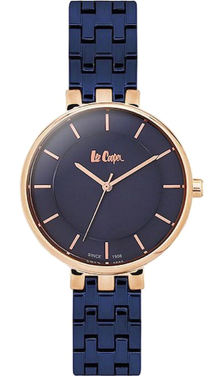 Lee Cooper LC06391.490 40 mm Lacivert Metal Kordon Analog Kadın Kol Saati