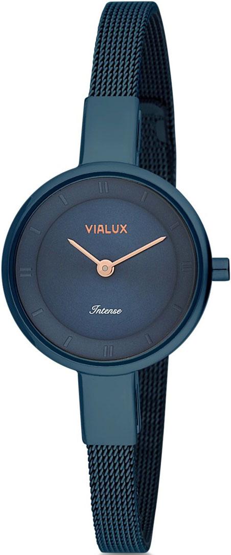 Vialux LJ764M-11SR 26 mm Mavi Çelik Kordon Analog Kadın Kol Saati