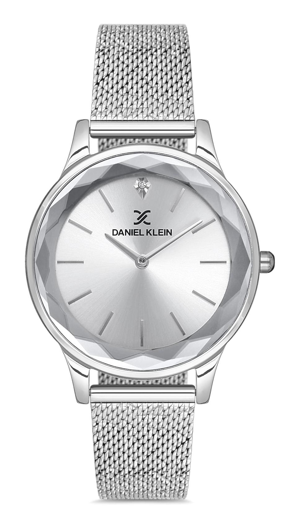 Daniel Klein DK102.DK.1.12678.1 36 mm Gri Hasır Kordon Analog Kadın Kol Saati