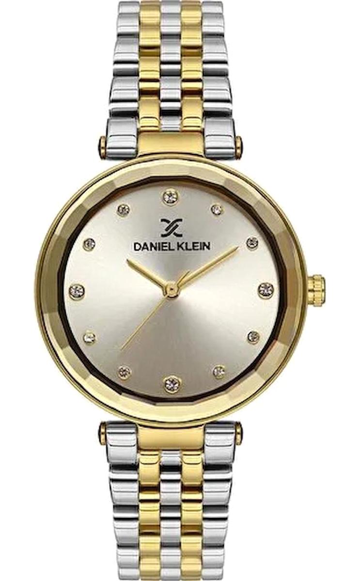 Daniel Klein DKE.1.10430.3 35 mm Gri-Rose Gold Çelik Kordon Analog Kadın Kol Saati