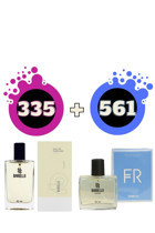 Bargello 335 Floral İkili Erkek-Kadın Parfüm Seti EDP 50 ml + 561 Fresh 50 ml