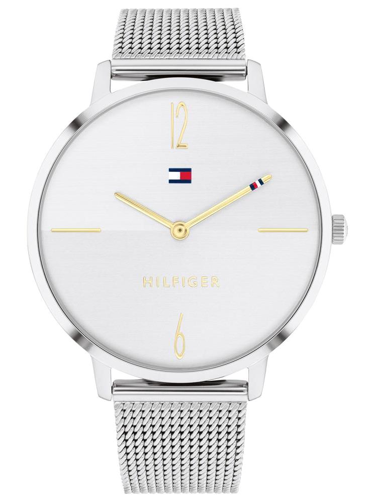 Tommy Hilfiger TH1782338 40 mm Gri Çelik-Hasır Kordon Analog Kadın Kol Saati