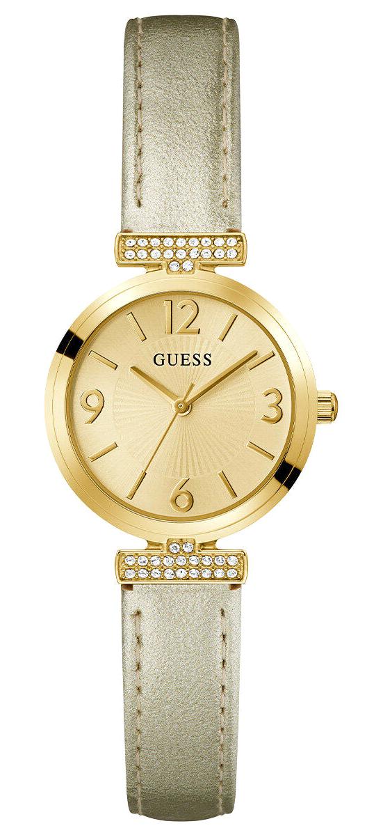 Guess GUGW0614L2 36 mm Altın Deri Kordon Analog Kadın Kol Saati