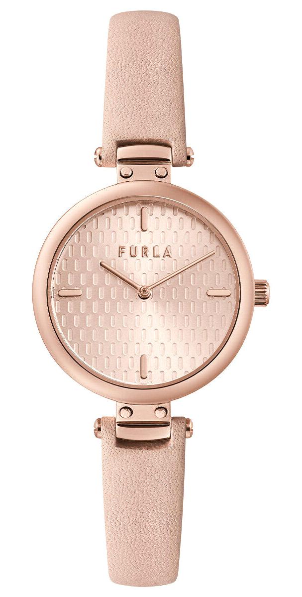 Furla FRWW00018004L3 31 mm Pembe Deri Kordon Analog Kadın Kol Saati