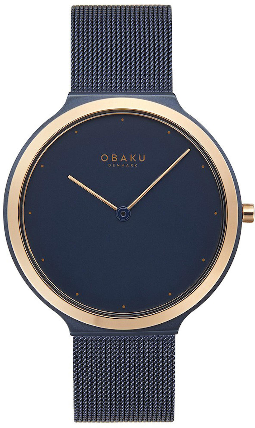 Obaku Denmark V269LXSLML 36 mm Lacivert Çelik Kordon Analog Kadın Kol Saati