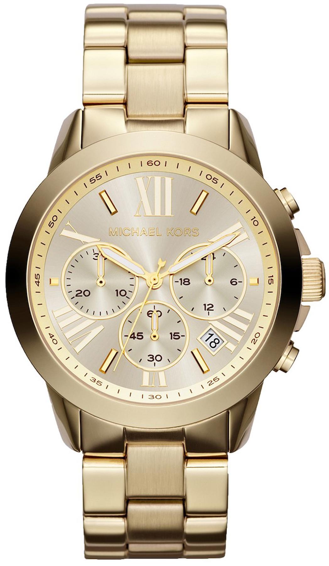 Michael Kors MK5777 Takvimli 40 mm Altın Çelik Kordon Analog Kadın Kol Saati