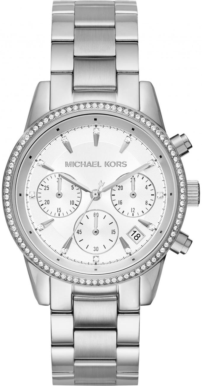 Michael Kors MK6428 37 mm Gri Metal Kordon Analog Kadın Kol Saati