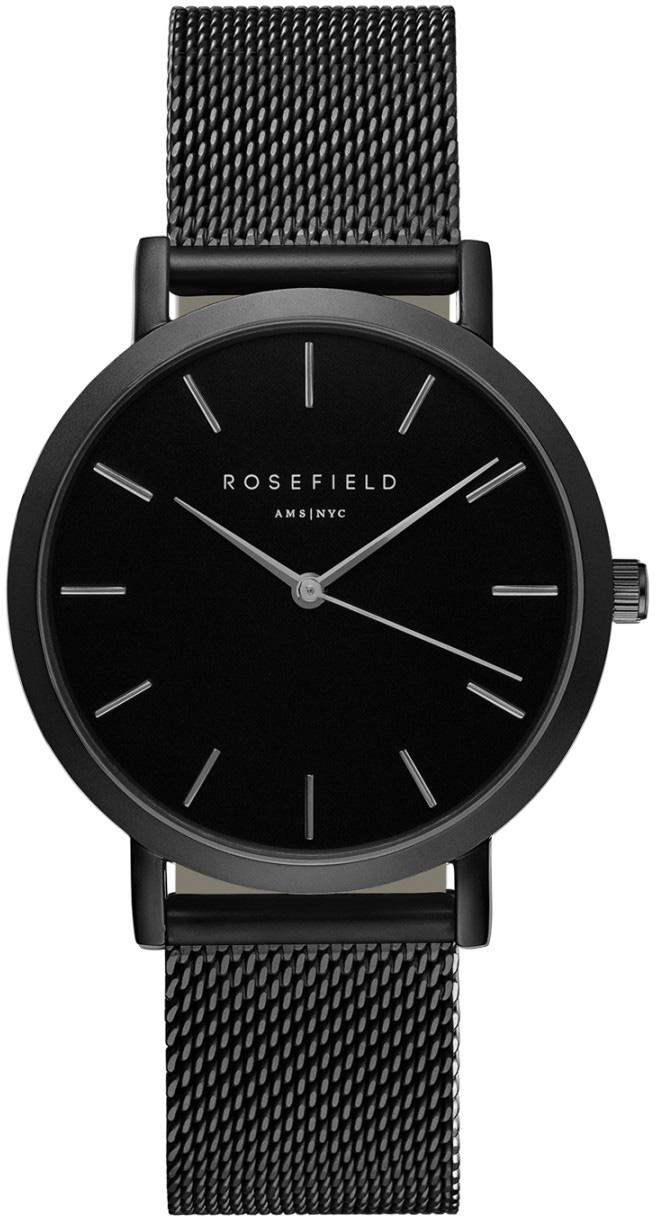 Rosefield MBB.M43 38 mm Siyah Çelik Kordon Analog Kadın Kol Saati