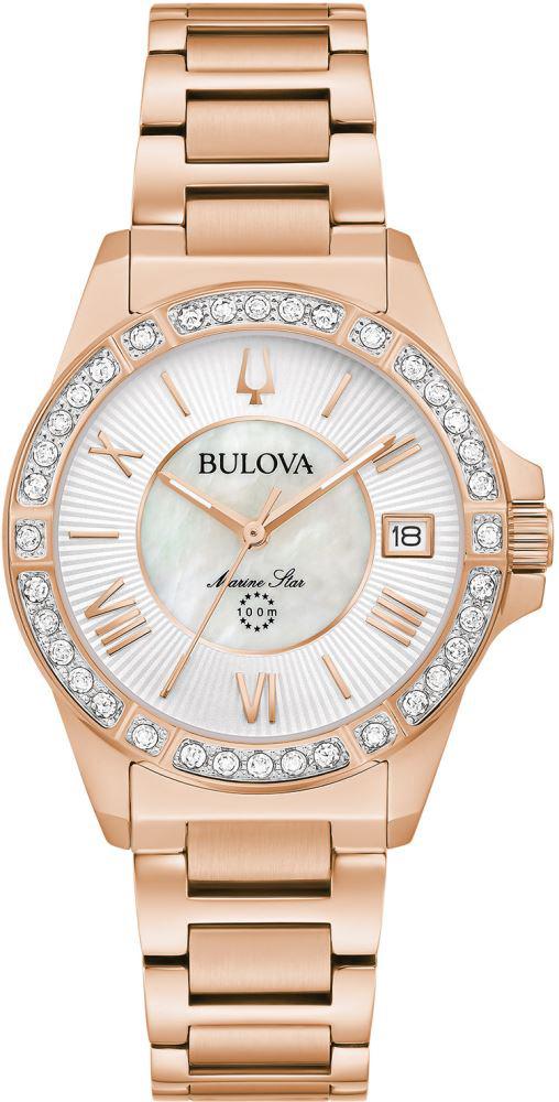 Bulova 98R295 Takvimli 32 mm Rose Gold Çelik Kordon Analog Kadın Kol Saati