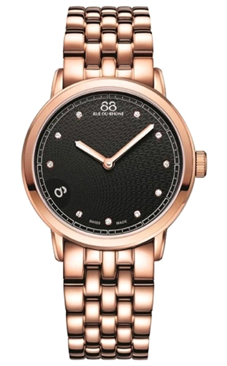 88 Rue Du Rhone RR-87WA120017 35 mm Rose Gold Çelik Kordon Analog Kadın Kol Saati