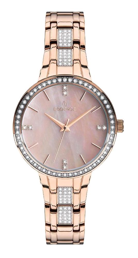 Essence ES6707FE.410 35 mm Gri-Rose Gold Çelik Kordon Analog Kadın Kol Saati