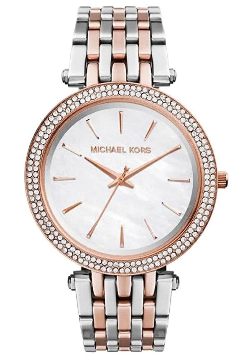 Michael Kors MK3321 39 mm Gri-Rose Gold Çelik Kordon Analog Kadın Kol Saati