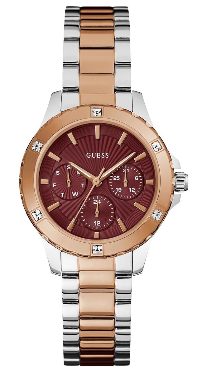 Guess GUGW0723L2 36 mm Gri-Rose Gold Çelik Kordon Analog Kadın Kol Saati