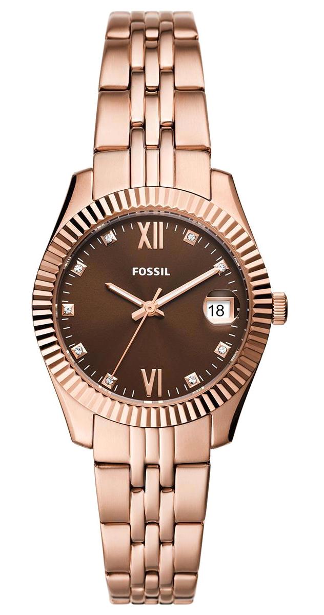 Fossil ES5324 32 mm Rose Gold Çelik Kordon Analog Kadın Kol Saati