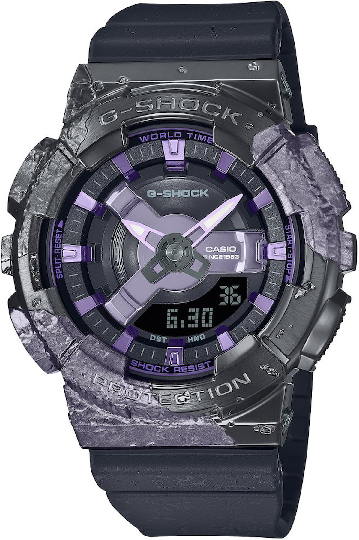 Casio G-Shock Gm-S114gem-1A2dr Takvimli 42 mm Siyah Plastik Kordon Analog Kadın Kol Saati