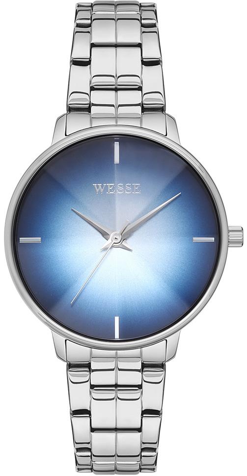 Wesse WWL108702 36 mm Gri Çelik Kordon Analog Kadın Kol Saati