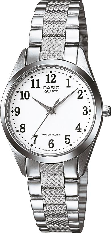 Casio LTP-1274D-7BDF 28 mm Gri Çelik Kordon Analog Kadın Kol Saati