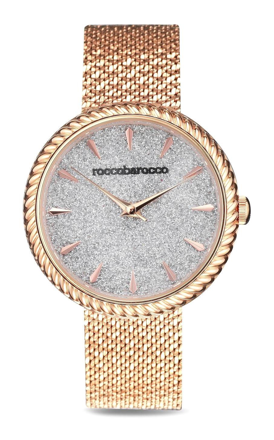 Rocco Barocco RB.2950L-04M 34 mm Rose Gold Çelik Kordon Analog Kadın Kol Saati